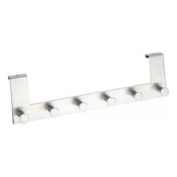 WENKO 4468060100-Obešalnik CELANO 39x11 cm iz nerjavečega jekla/srebrne barve