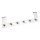 WENKO 4468060100-Obešalnik CELANO 39x11 cm iz nerjavečega jekla/srebrne barve
