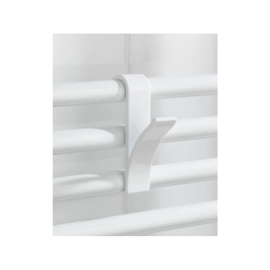 WENKO 4468160100-Kaveljčki 2,5x10,5 cm bela