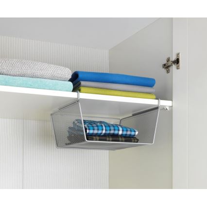 WENKO 53142100 - Košarica 27,5x28 cm srebrna