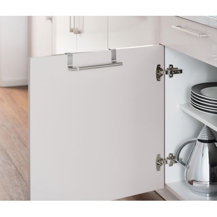 WENKO 53245100 - Nosilec za brisače TELESCOPE 7x6 cm srebrna/črna