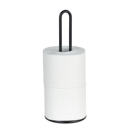 WENKO 53256100 - Držalo za papirnate brisače 12,5x32,5 cm črno