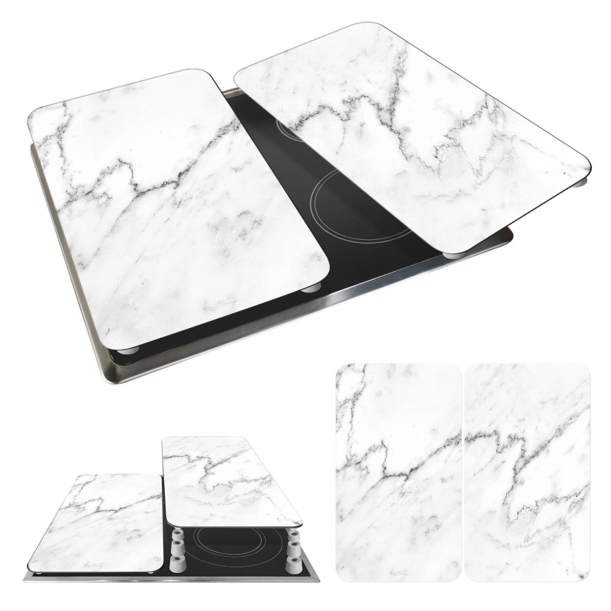 WENKO 53895100 - Pokrovna plošča 30x52 cm večbarvna/siva/prozorna