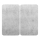 WENKO 53906100 - Pokrov za kuhalno ploščo 30x52 cm siv/prozoren