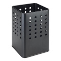 WENKO 54017100 - Stojan za jedilni pribor SILIO 11,5x16,5 cm črna
