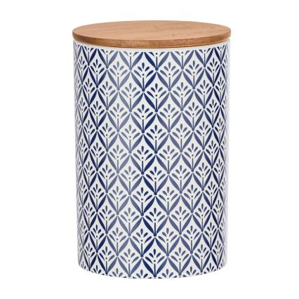 WENKO 54096100 - Škatla LORCA 12,5x18,5 cm večbarvna/rjava/siva