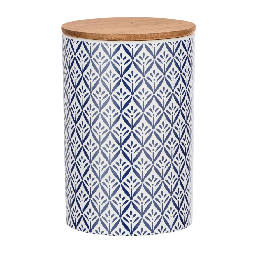 WENKO 54096100 - Škatla LORCA 12,5x18,5 cm večbarvna/rjava/siva