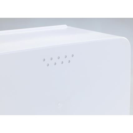WENKO 54099100 - Škatla za kruh KUBO 35x26,5 cm bela/rjava