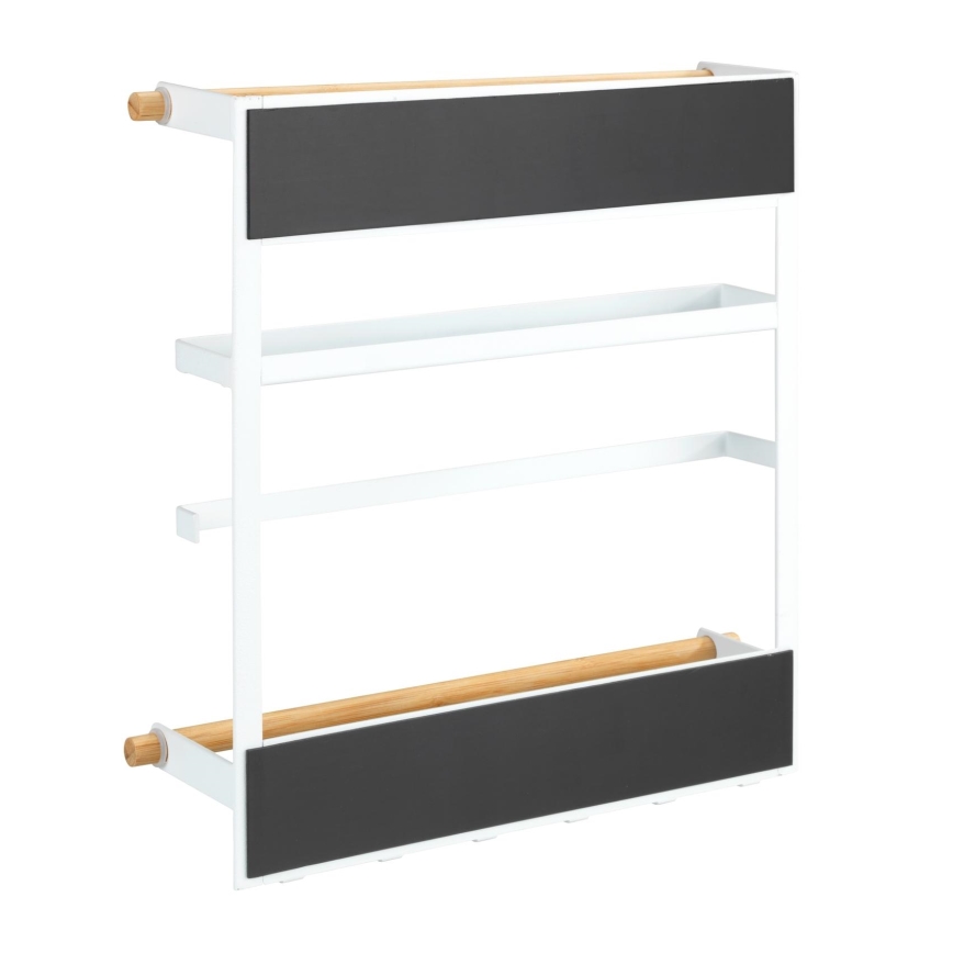 WENKO 54113100 - Organizator MAGNA 33x34 cm bela/rjava/črna