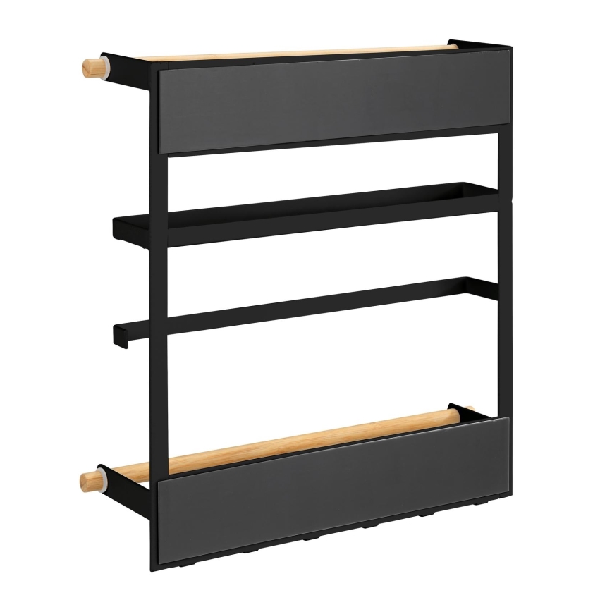 WENKO 54114100 - Organizator MAGNA 33x34 cm črna/rjava