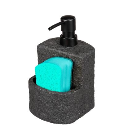 WENKO 54667100 - Dozator za milo FESTIVAL 10,5x18 cm črn