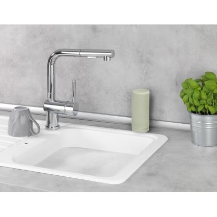 WENKO 54674100 - Dozator EASY SQUEEZ-E 6x14 cm v zeleni barvi