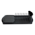 WENKO 54767100 - Odcejalnik BASIC 47,5 x 26,5 cm črn