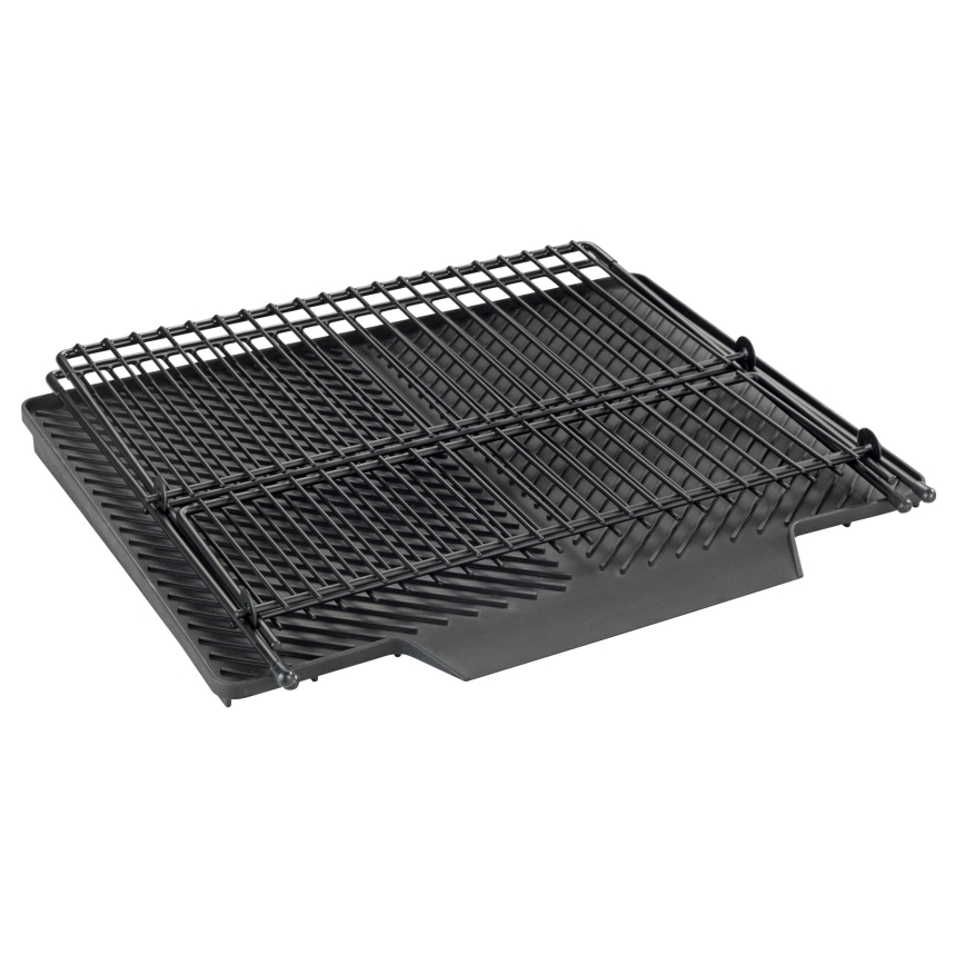 WENKO 54771100 - Sušilec za posodo NELIA 34x40 cm črn