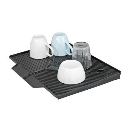 WENKO 54771100 - Sušilec za posodo NELIA 34x40 cm črn