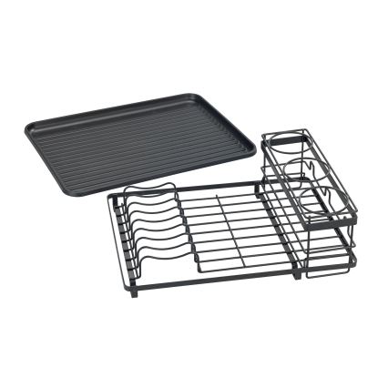 WENKO 54798100 - Ocedilo za posodo AMY 42,5x31,5 cm v črni barvi