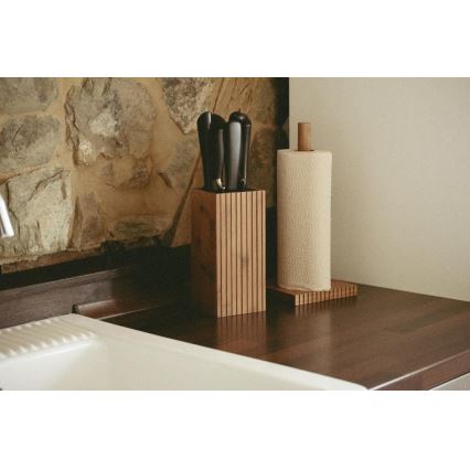 WENKO 54946100 - Držalo za rolice MERA 15x33 cm rjavo