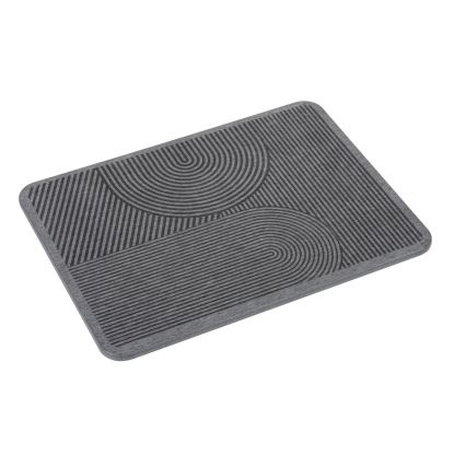 WENKO 54955100 - Sušilna podloga DAMON 40x30 cm diatomit/siva