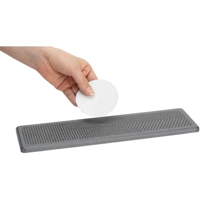 WENKO 54957100 - Podloga za odcejanje DAMON 30x8 cm siva