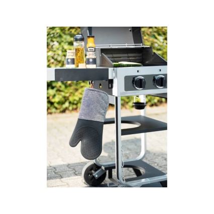 WENKO 55014100-Kavelj BLACK OUTDOOR KITCHEN 30x6,5 cm črn