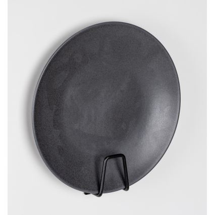 WENKO 55071100 - Nosilec BLACK OUTDOOR KITCHEN 5x5 cm nerjavno jeklo/črna