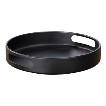 WENKO 55098100 - Pladenj BLACK OUTDOOR KITCHEN 26x6 cm črna