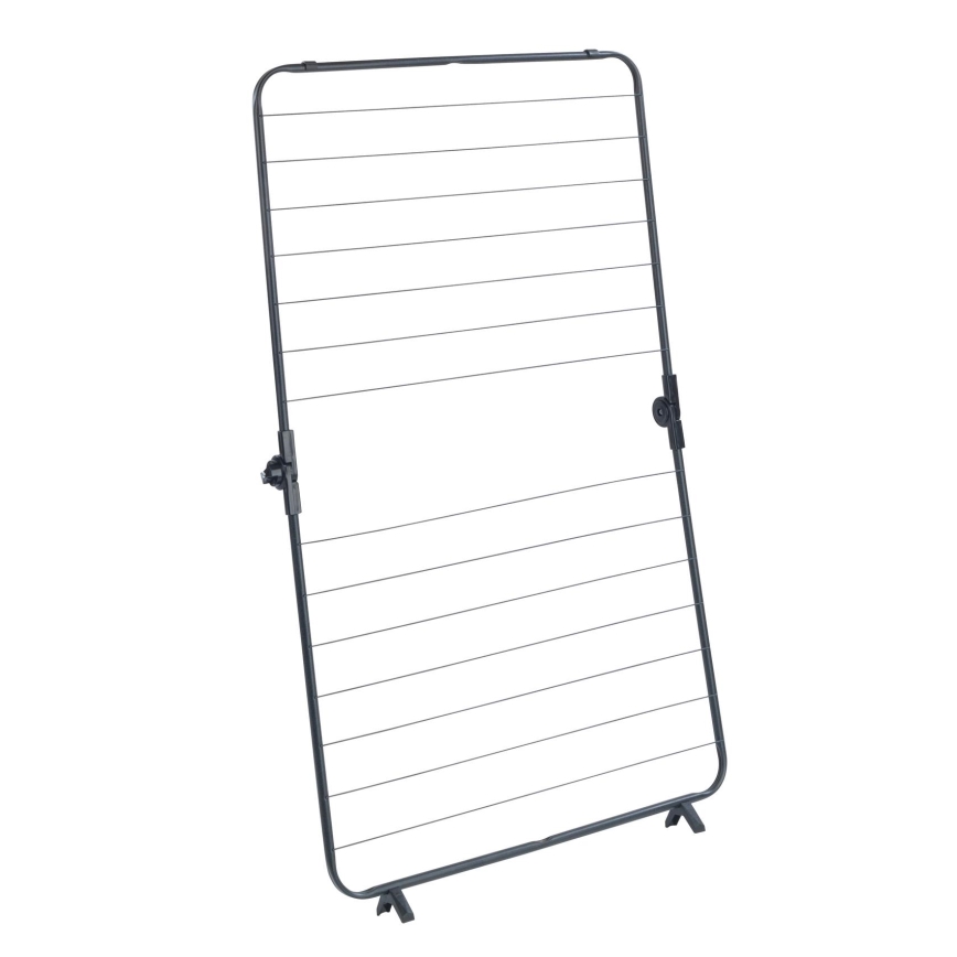 WENKO 63003100 - Sušilnik perila CHAMPION 65x114 cm, črne barve