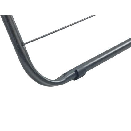 WENKO 63003100 - Sušilnik perila CHAMPION 65x114 cm, črne barve