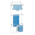 WENKO 63010800 - Stojalo za sušenje perila 51x142 cm bela/siva