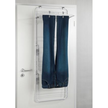 WENKO 63010800 - Stojalo za sušenje perila 51x142 cm bela/siva