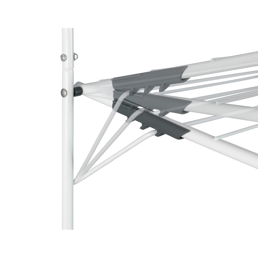 WENKO 63010800 - Stojalo za sušenje perila 51x142 cm bela/siva