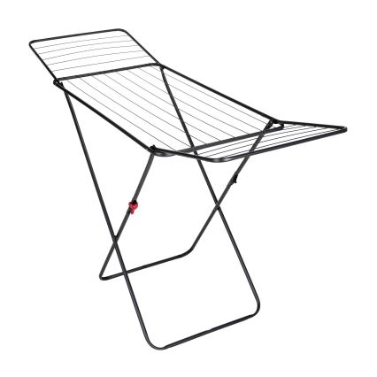 WENKO 63015100 - Sušilo za perilo CHAMPION 170x98 cm črno