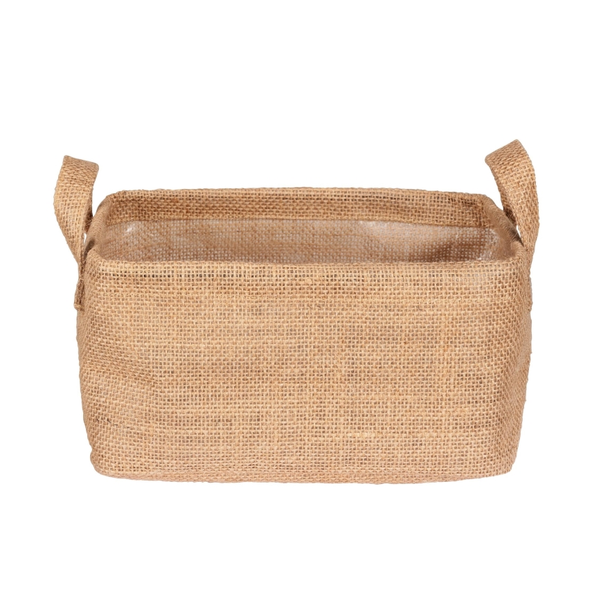 WENKO 64471100 - Koš JUNA 24x17 cm rjava