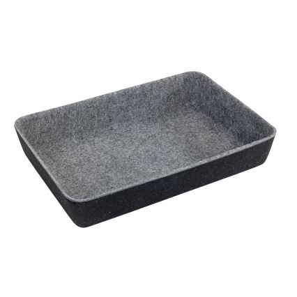WENKO 64502100 - Organizator predala FELT 28,5x20 cm siva