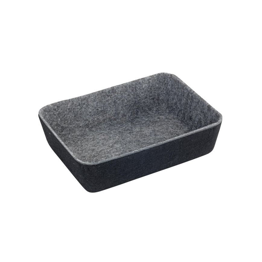 WENKO 64502100 - Predalni organizator FELT 28,5x20 cm siv