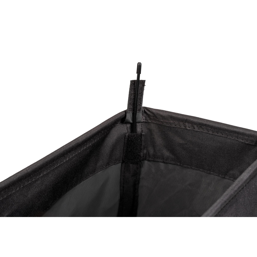 WENKO 69737800 - Koš za perilo CORNO 18,5x60 cm črna