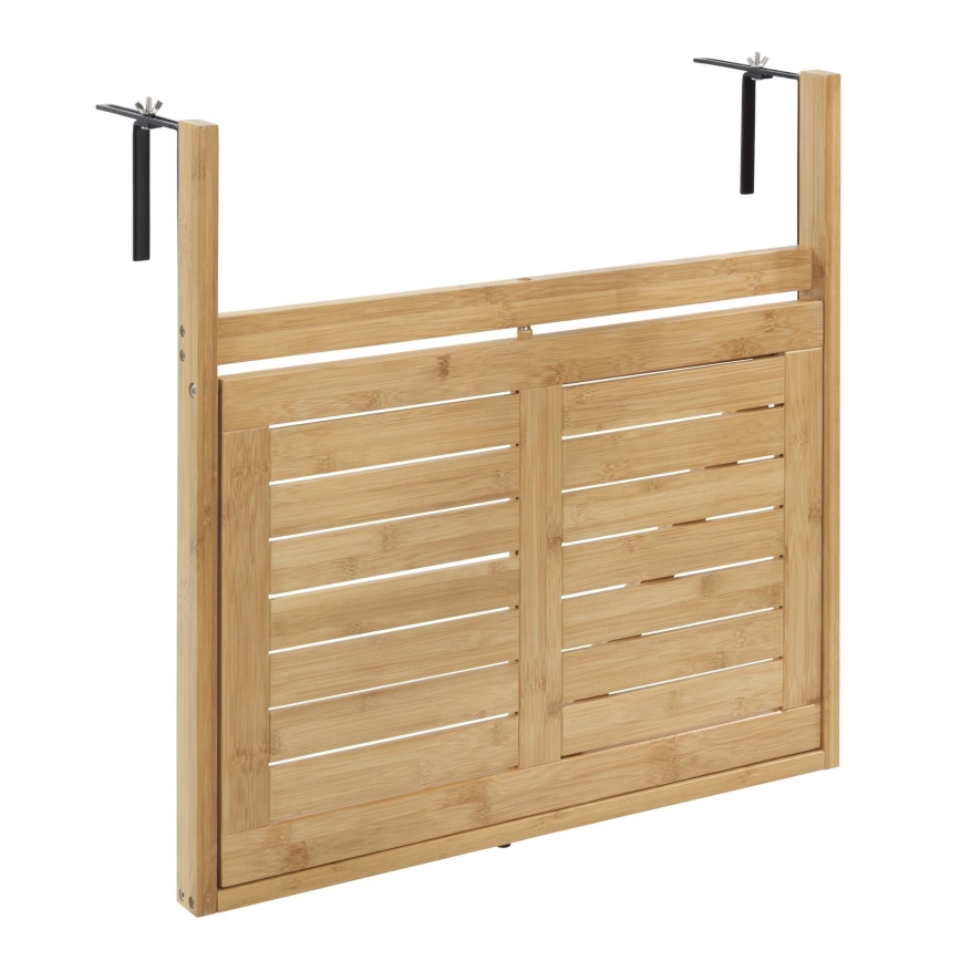 WENKO 69806800 - Miza WAIKIKI 64x65 cm bela/rjava