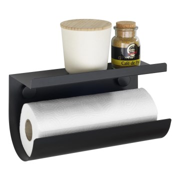 WENKO 71144800 - Držalo za rolo JET, 30x15 cm, črno