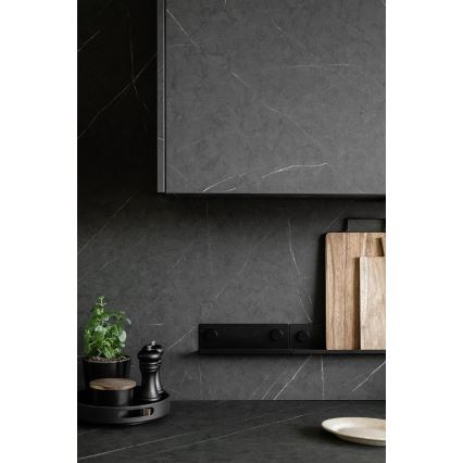 WENKO 71145800 - Stojalo JET 25x7,5 cm črno