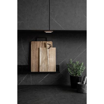 WENKO 71146800 - Posodice za začimbe JET 40x7,5 cm črne