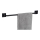 WENKO 71445800 - Držalo za brisače VACUUM-LOC QUADRO ED 60,5x6 cm črna