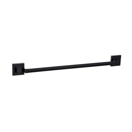 WENKO 71445800 - Držalo za brisače VACUUM-LOC QUADRO ED 60,5x6 cm črna