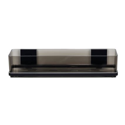 WENKO 71446800 - Polica VACUUM-LOC QUADRO ED 38,5x14,5 cm črna