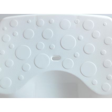 WENKO 73361100 - Kopalniški stolček SECURA 40x31 cm bel