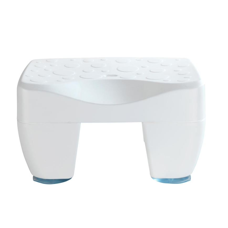 WENKO 73361100-Stolček za kad SECURA 40x31 cm bela/prozorna