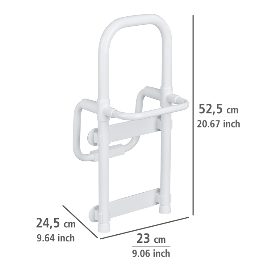 WENKO 8110100-Držalo SECURA 23x52 cm belo
