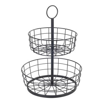 WENKO 88740800 - Košarica LOFT 28x39 cm črna