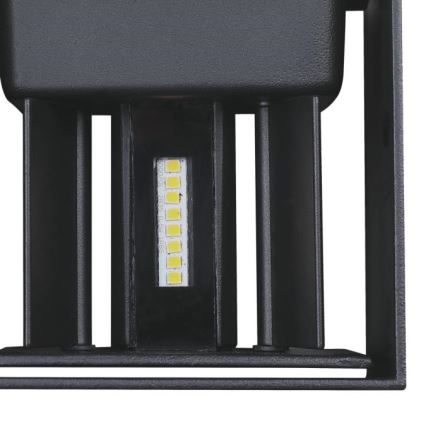 Westinghouse 61149 - LED Zunanja stenska svetilka FREYA 2xLED/4,5W/230V IP44 črna