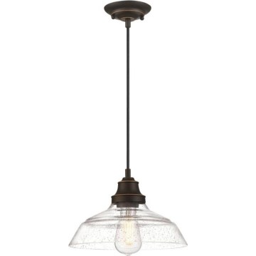 Westinghouse 6116640 - Lestenec na kablu IRON HILL 1xE27/60W/230V premer 28 cm