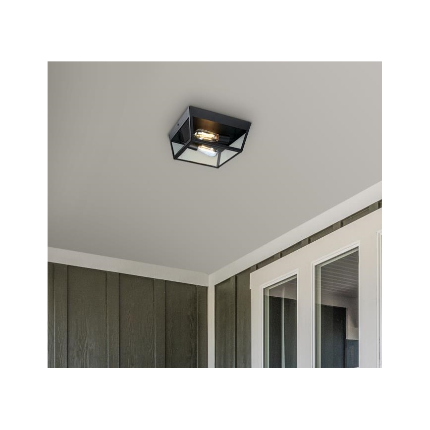 Westinghouse 61219 - Zunanja stropna svetilka PETERSON 2xE27/40W/230V IP44